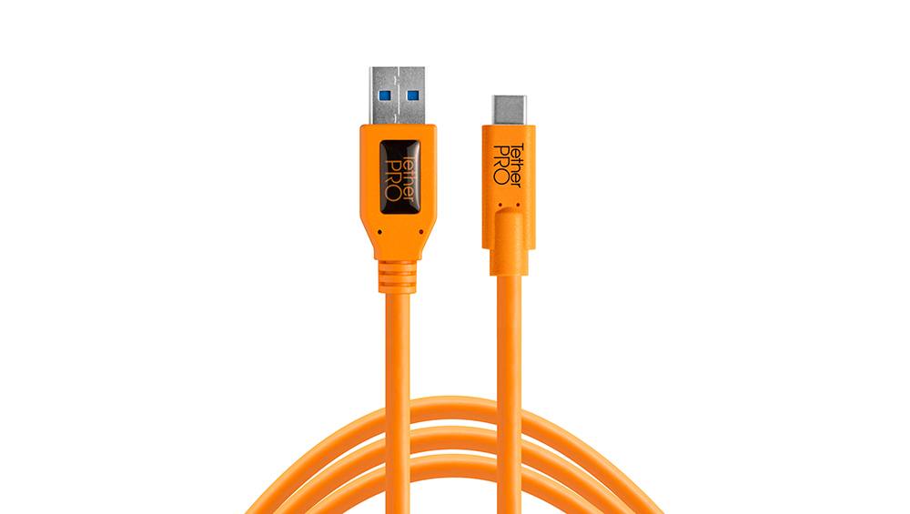 TetherPro USB 3.0 to USB-C ORANGE